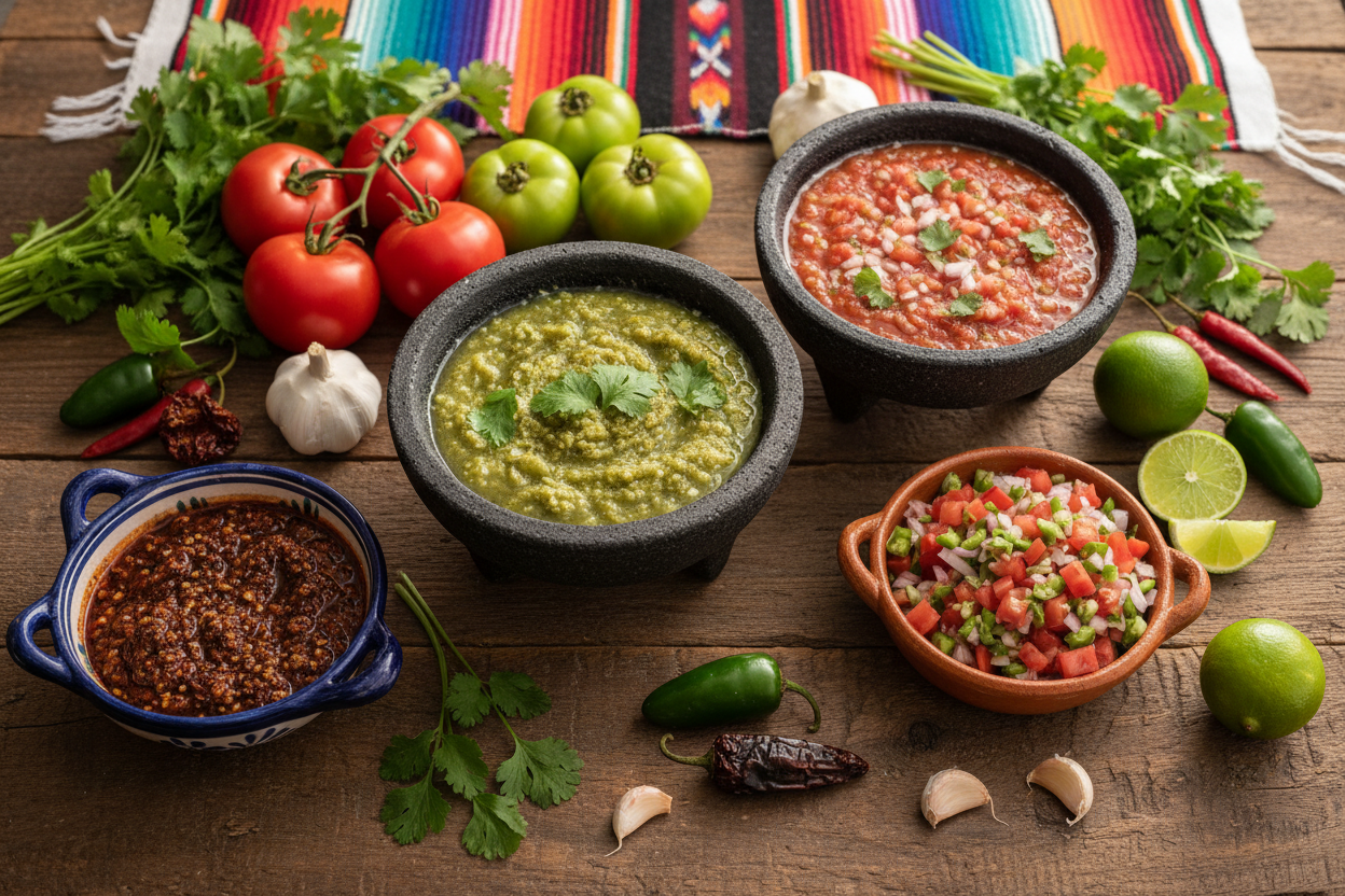 Salsas Mexicanas – Instachef