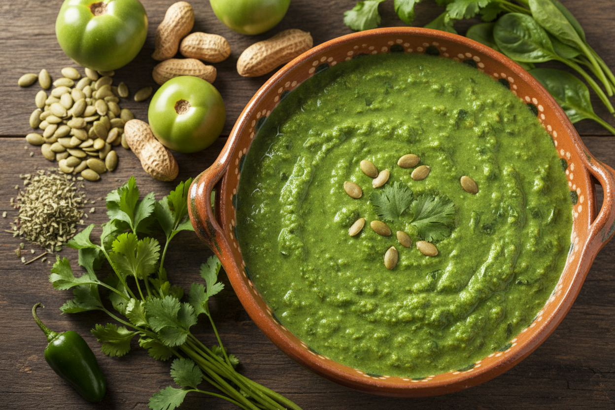 Mole Verde (Pipián) – Instachef