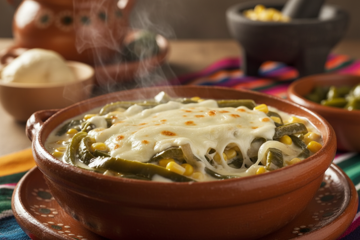Rajas con Crema Instachef | Cremosas y Caseras