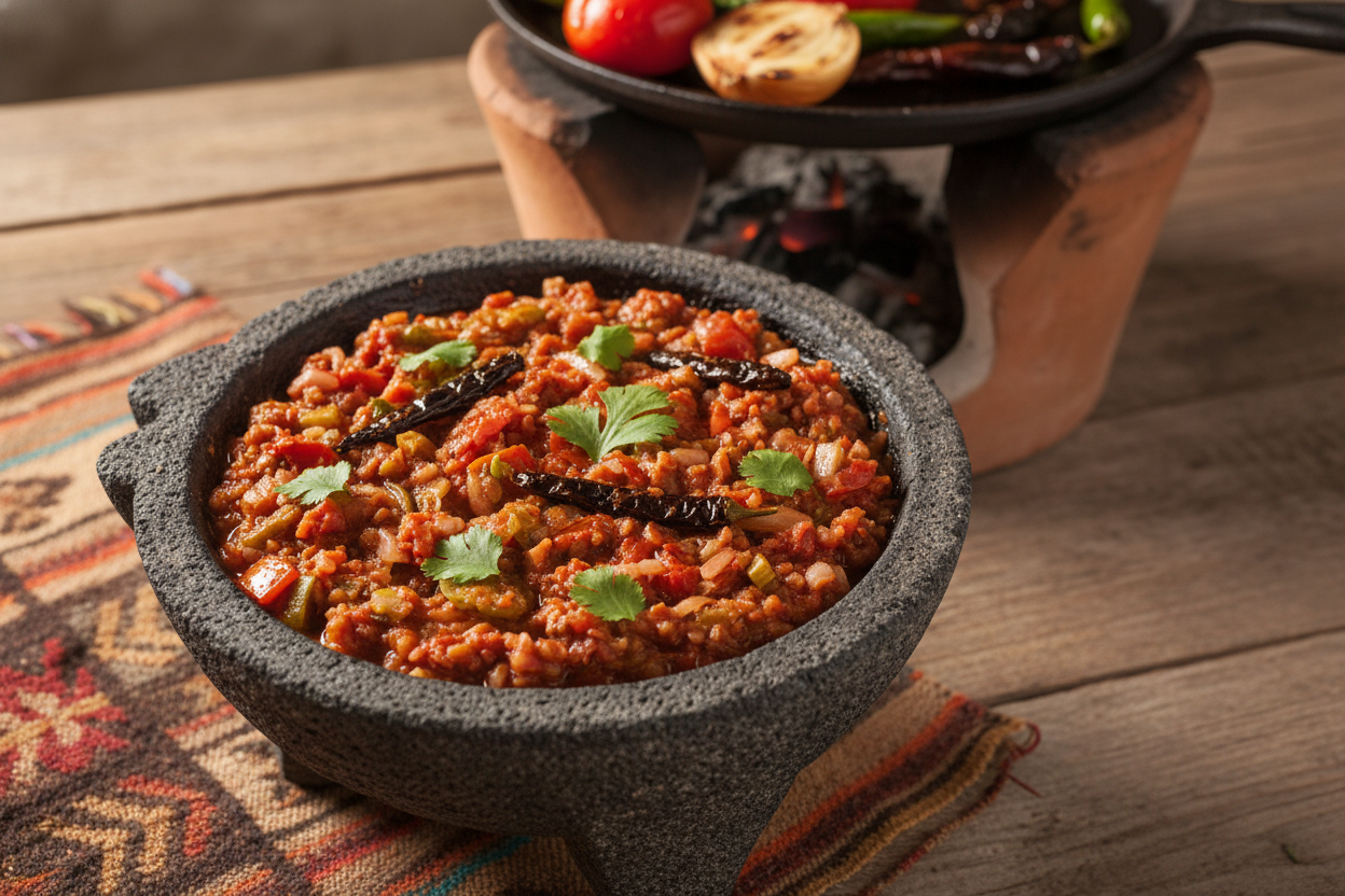 Salsa Roja Martajada – Instachef