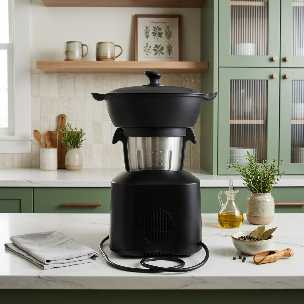 El Robot de Cocina con 30 Funciones, Pantalla Táctil y Recetas Guiadas