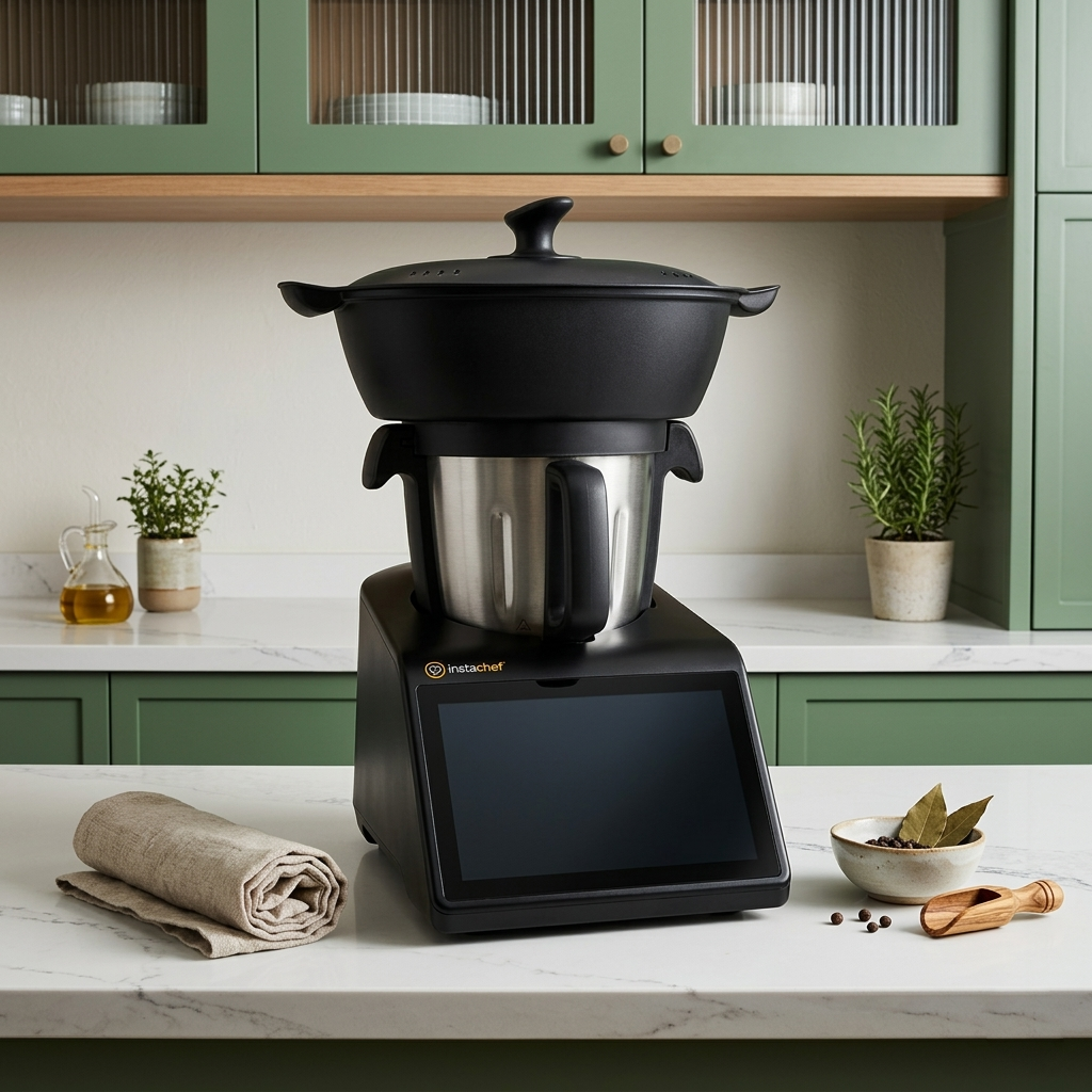 El Robot de Cocina con 30 Funciones, Pantalla Táctil y Recetas Guiadas