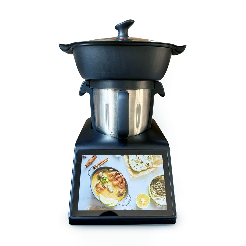 El Robot de Cocina con 30 Funciones, Pantalla Táctil y Recetas Guiadas
